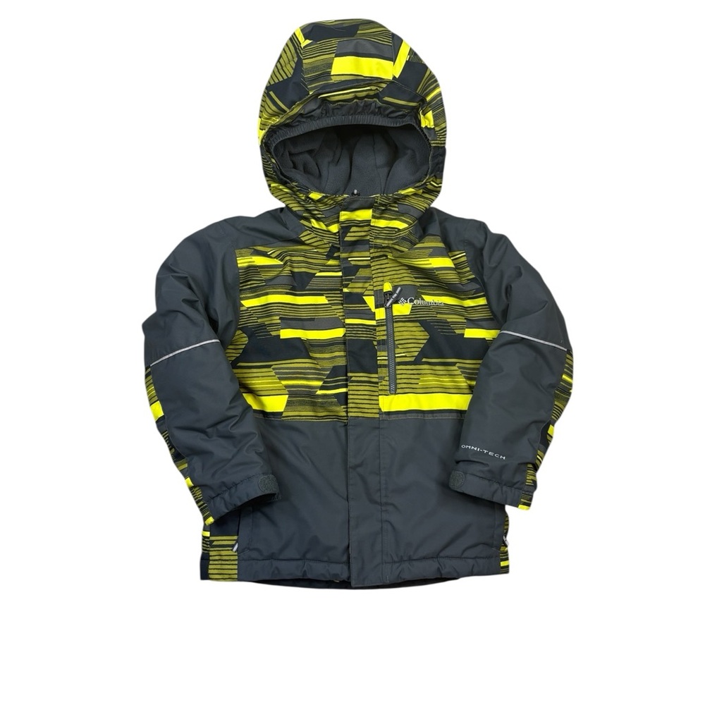 Kids Columbia Winter Ski Coat Omnitech, Lined, Insulated, Snowboarding, Size 6/7